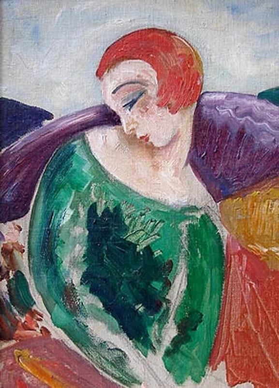 Lili Elbe - Ritratto di donna, 1923